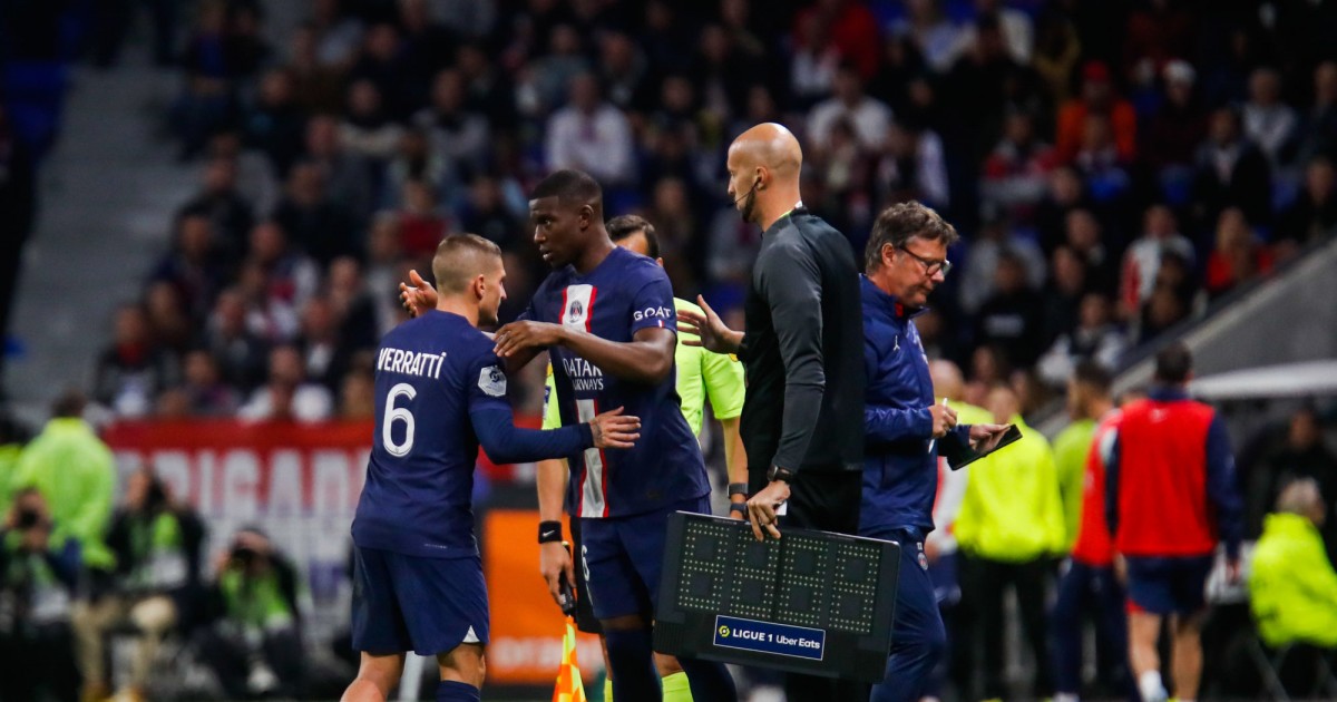 PSG Mercato Verratti blessé le Paris SG tient son successeur