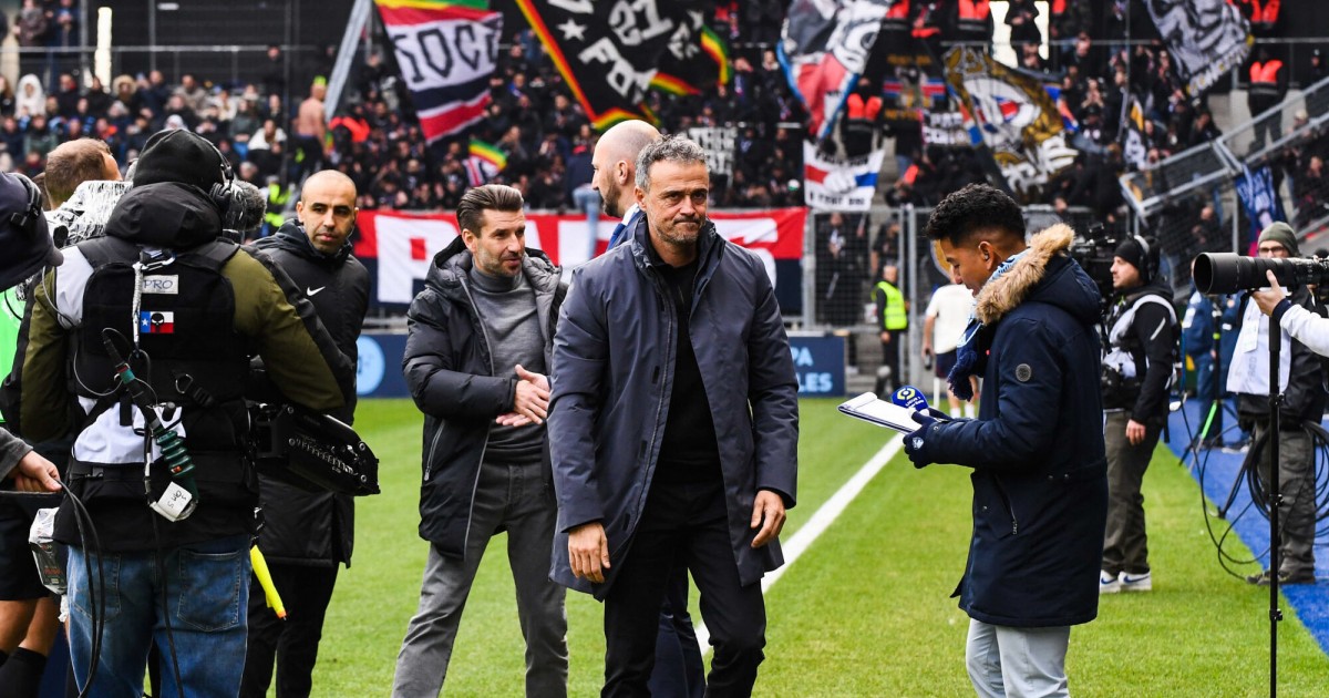 PSG : Luis Enrique Célèbre Le Héros Du Paris SG Contre Le Havre