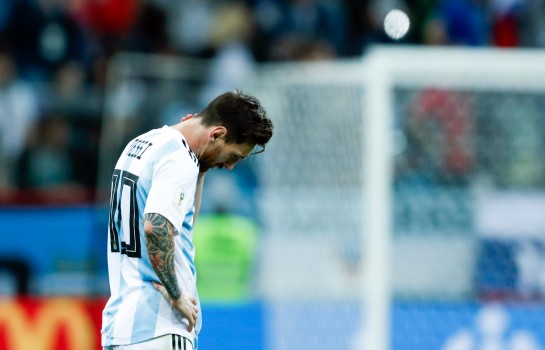 Lionel Messi a un objet porte bonheur — Argentine