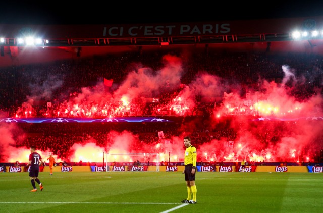 L'UEFA a sanctionné le PSG pour l'utilisation de fumigènes contre la Juve.