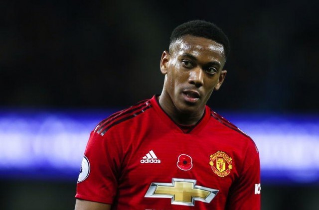 Anthony Martial vers l' om
