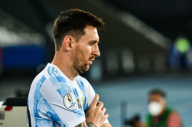 Lionel Messi avec l'argentine