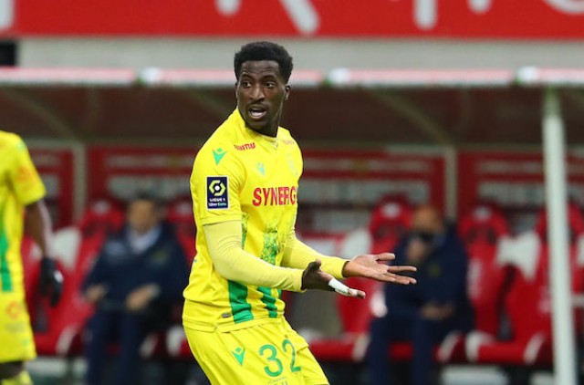 Kader Bamba, attaquant du FC Nantes