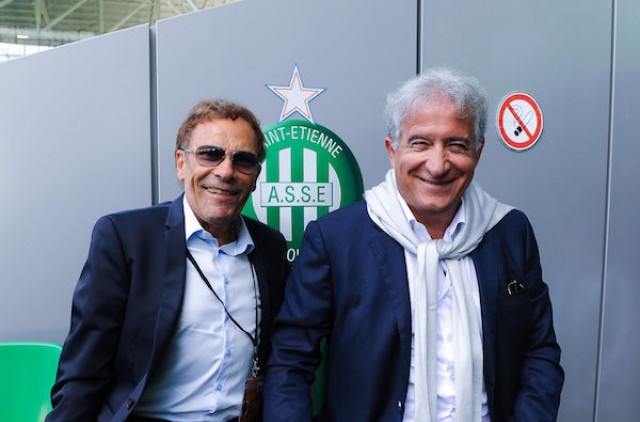 Roland Romeyer et Bernard Caïazzo, co-présidents de l'ASSE.