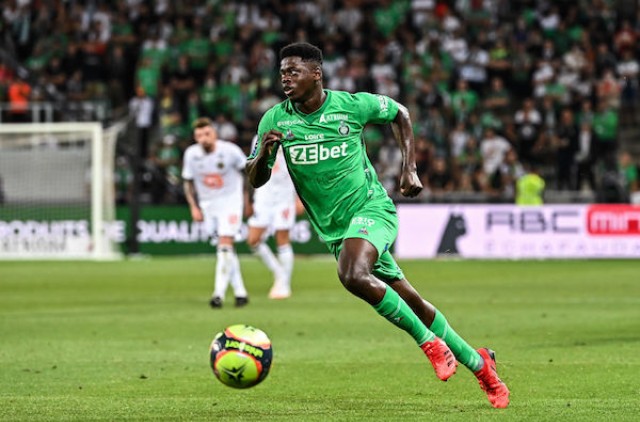 Saïdou Sow, défenseur de l'ASSE