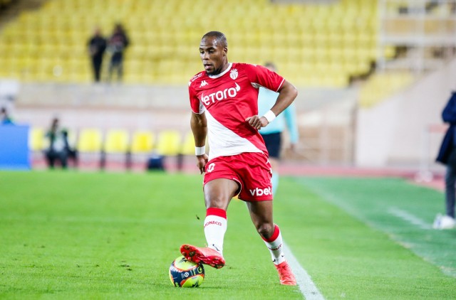 Djibril Sidibé sous le maillot de l'AS Monaco