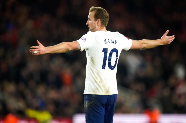 Harry Kane, attaquant de Tottenham.