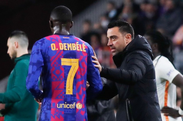 Ousmane Dembélé a la confiance de Xavi Hernandez au Barça.
