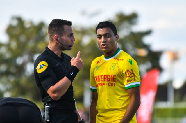 Mostafa Mohamed sous les couleurs du FC Nantes.