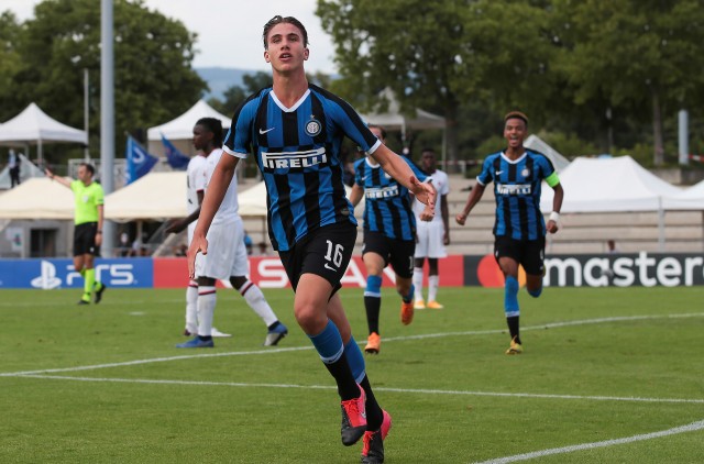 Cesare Casadei sous le maillot de l'Inter Milan