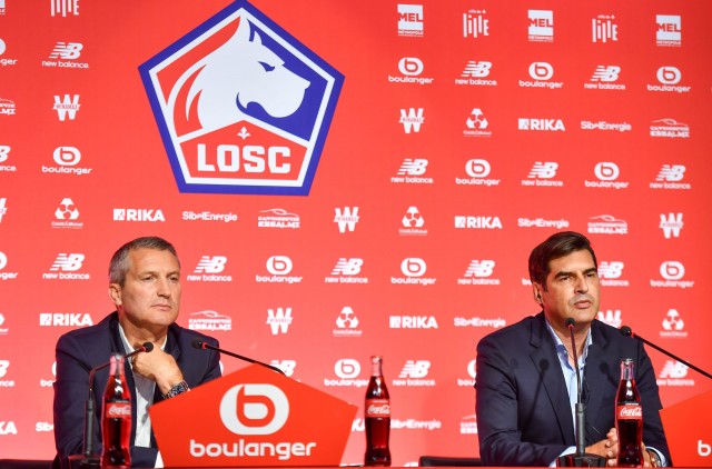 Olivier Létang et Paulo Fonseca du LOSC