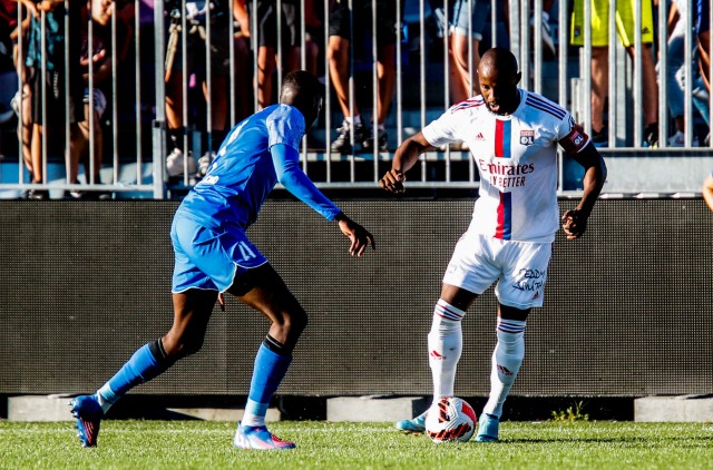 Moussa Dembélé, attaquant de l'OL