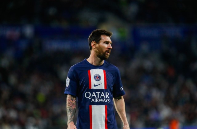 Lionel Messi sous les couleurs du PSG