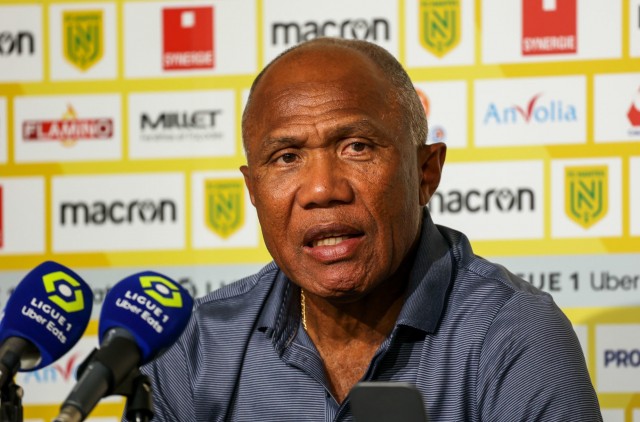 Antoine Kombouaré, entraîneur du FC Nantes.