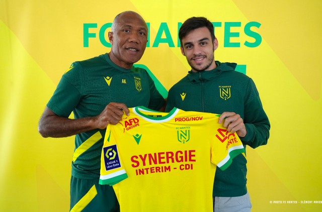 Fabien Centonze, nouvelle recrue du FC Nantes.