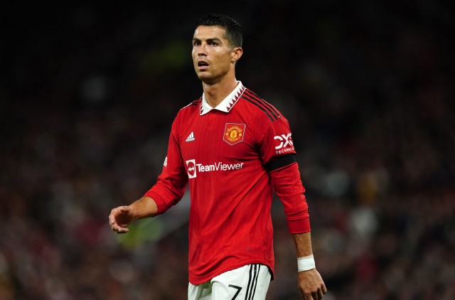 Cristiano Ronaldo sous le maillot de Man United