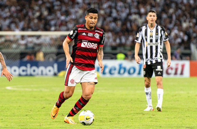 João Gomes sous les couleurs de Flamengo