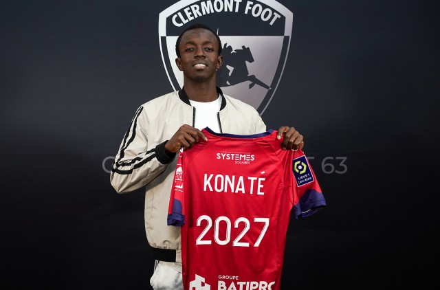 Cheick Oumar Konaté signe à Clermont Foot
