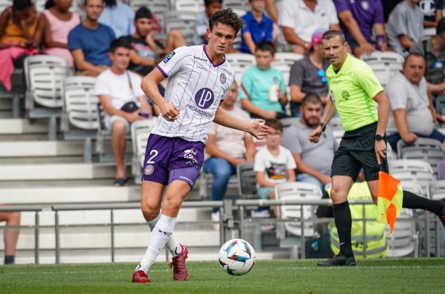 Rasmus Nicolaisen, défenseur du Toulouse FC, sera absent contre le RC Lens.