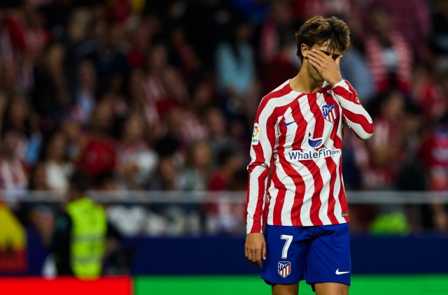 Joao Félix sous le maillot de l'Atlético Madrid