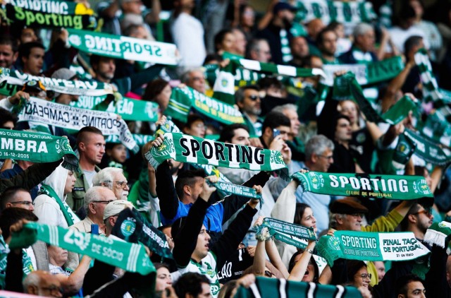 Les supporters du Sporting