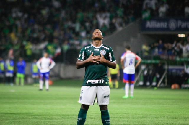 Endrick sous les couleurs de Palmeiras.