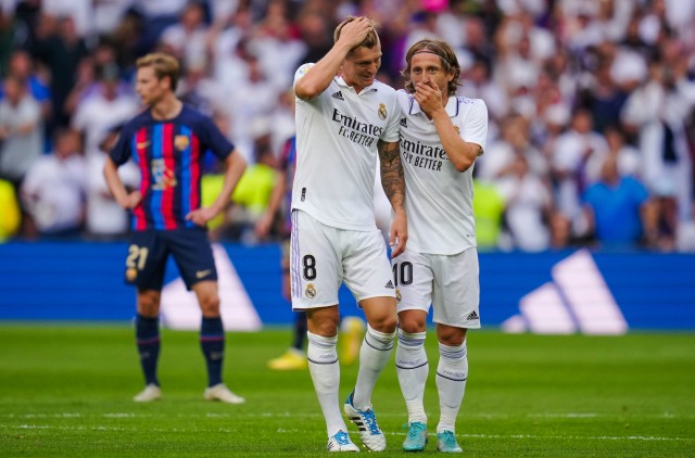 Modric et Kroos au Real Madrid