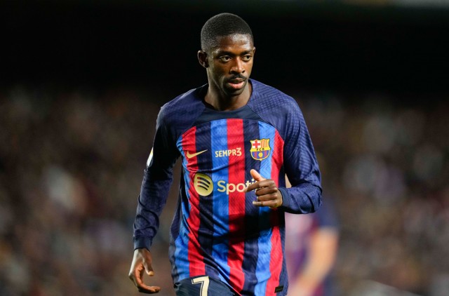 Ousmane Dembélé sous le maillot du Barça