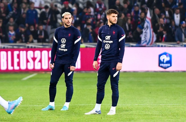 Théo et Lucas Hernandez sous les couleurs de l'Equipe de France.