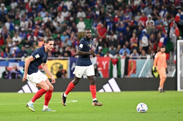 Adrien Rabiot et Dayot Upamecano, incertains avec l'Equipe de France