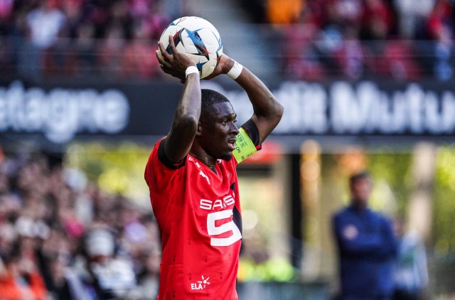 Hamari Traoré, défenseur du Stade Rennais.