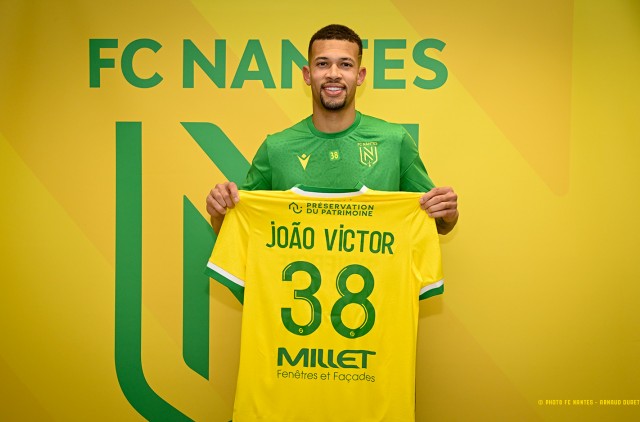 Joao Victor signe au FC Nantes jusqu'à la fin de la saison.