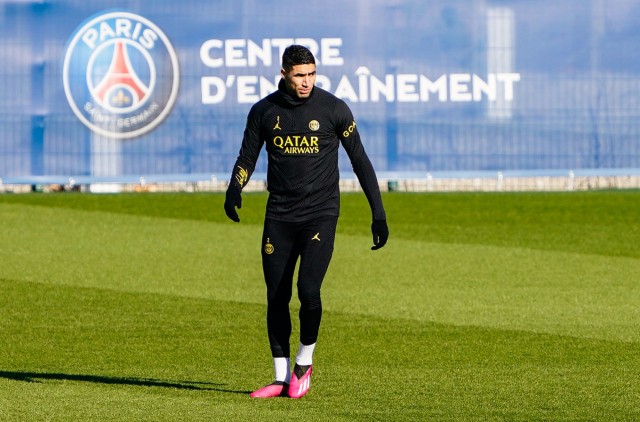 Achraf Hakimi sous les couleurs du PSG.