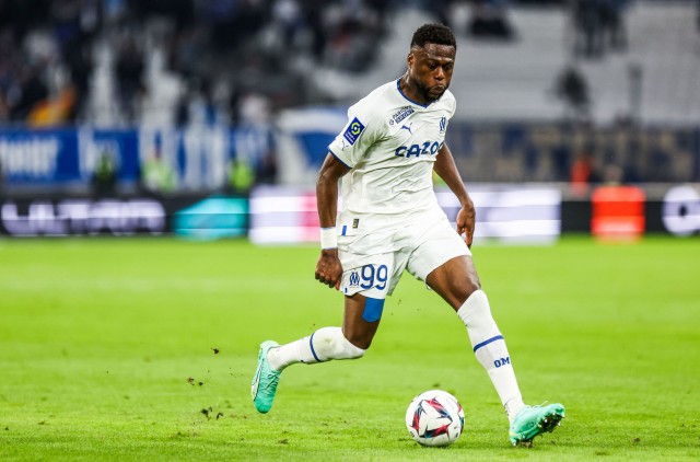 Chancel Mbemba sous les couleurs de l'OM.