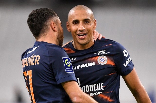 Téji Savanier et Wahbi Khazri sous le maillot du Montpellier HSC.