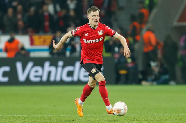 Florian Wirtz, milieu offensif du Bayer Leverkusen.
