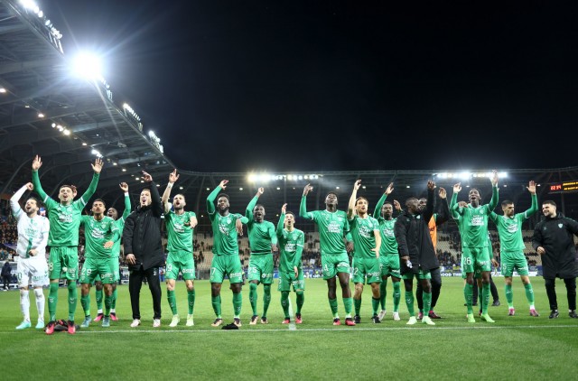 L'équipe pro de l'ASSE.