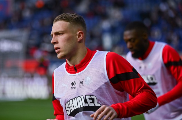 Adrien Truffert, défenseur du Stade Rennais.