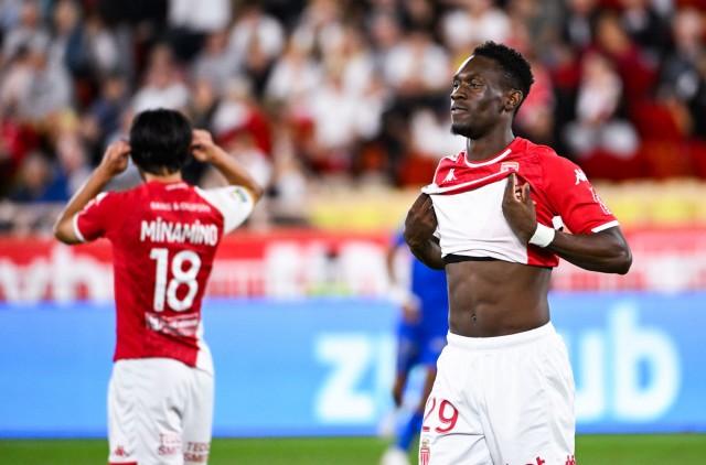 Folarin Balogun, attaquant de l'AS Monaco.