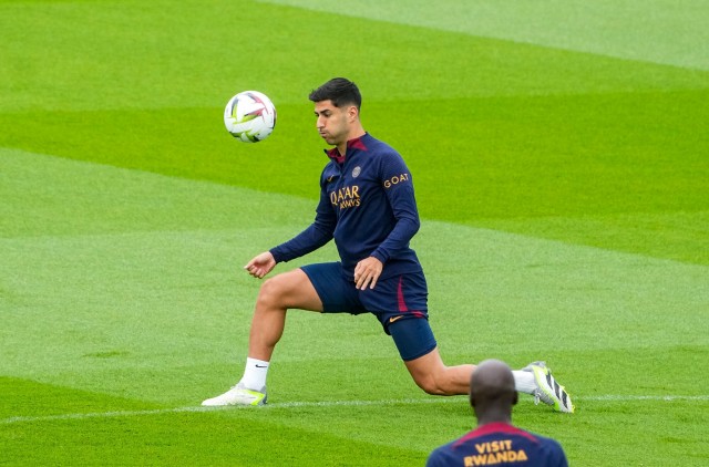 Marco Asensio sous les couleurs du PSG.