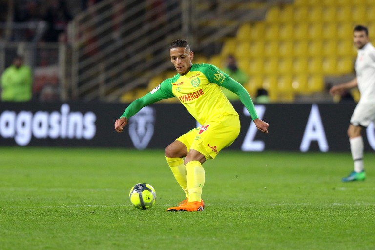 Yacine Bammou, attaquant du FC Nantes