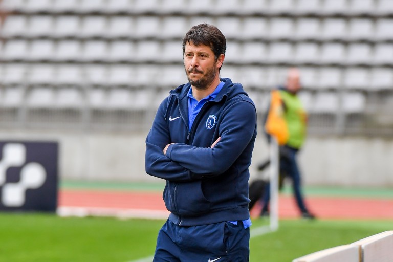 Fabien Mercadal, coach du SM Caen se méfie de l'AS Monaco.