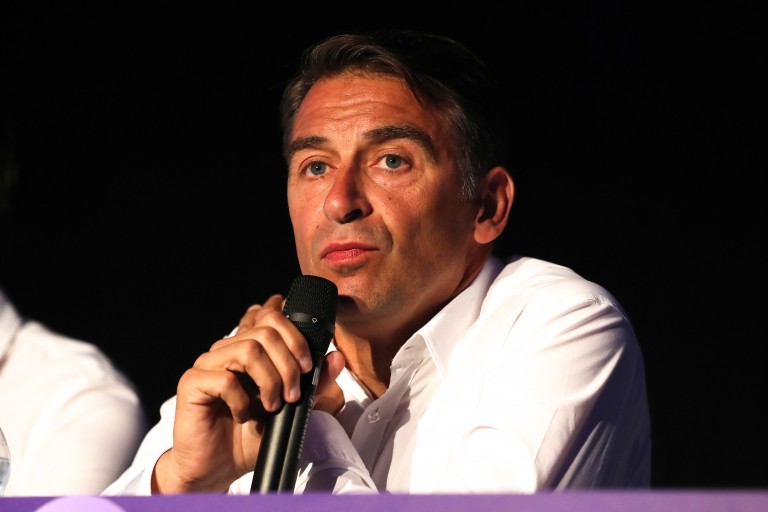 Olivier Sadran, président de Toulouse FC.