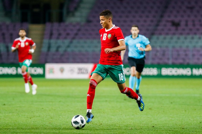 Amine Harit, international marocain formé au FC Nantes