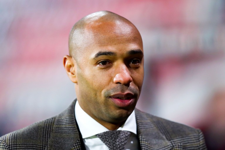Thierry Henry, coach de l'AS Monaco.