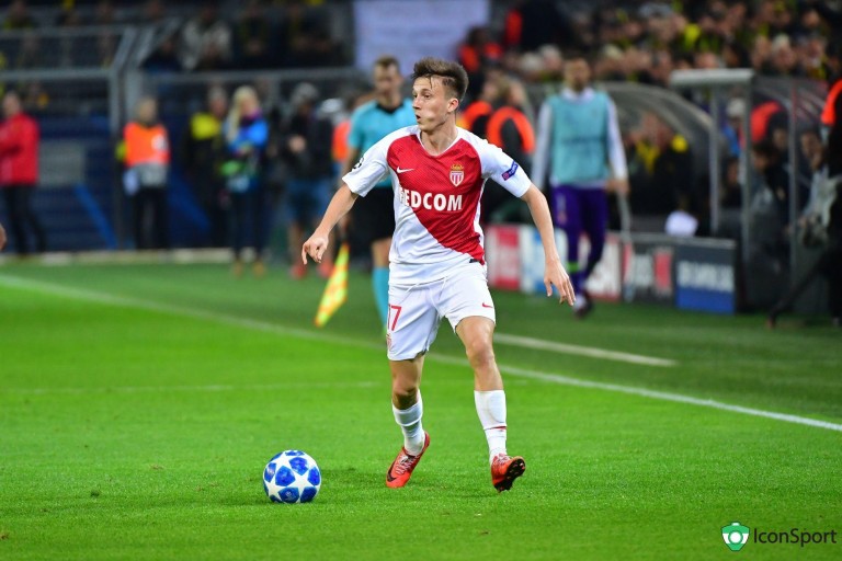 Aleksandr Golovin, milieu offensif de l'AS Monaco.