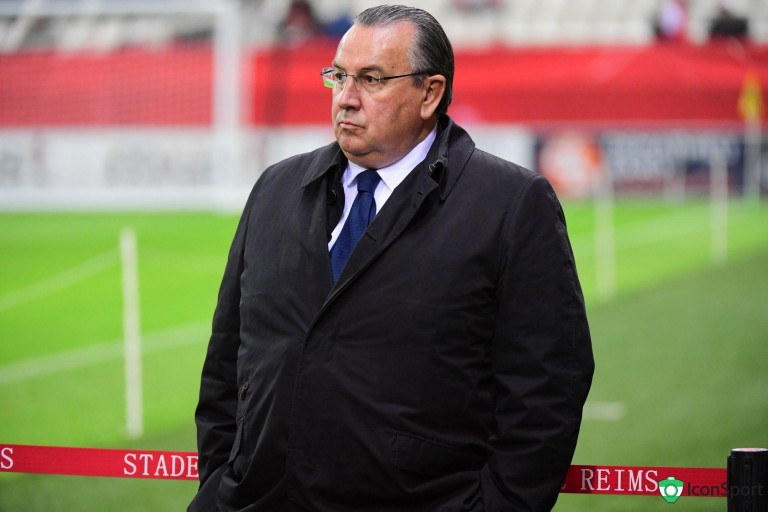 Jean-Pierre Caillot, président du stade de Reims (Ligue 1)