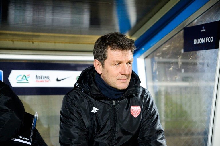 Stéphane Jobard, entraineur du Dijon FCO