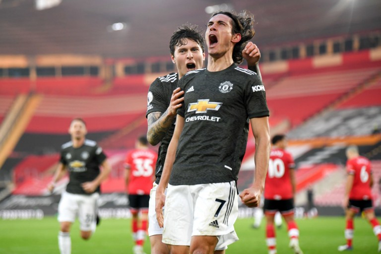 Cavani auteur de doublé avec Manchester United