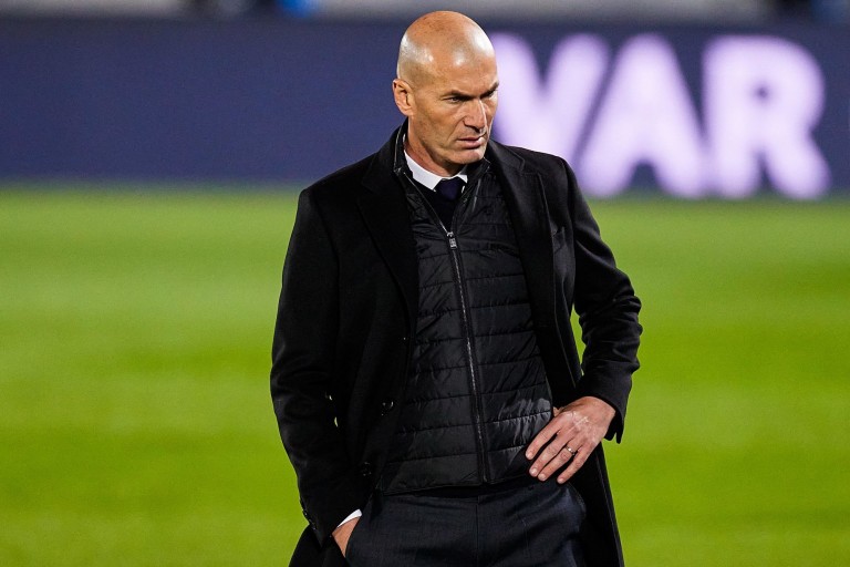 Zinedine Zidane, entraîneur du Real Madrid.